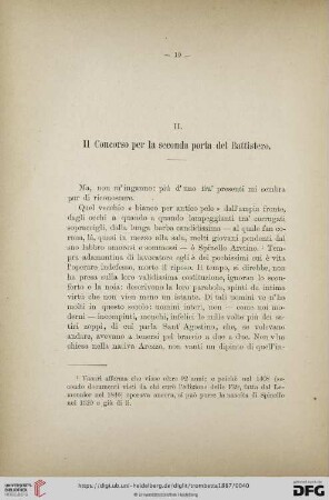 II. Il Concorso per la seconda porta del Battistero