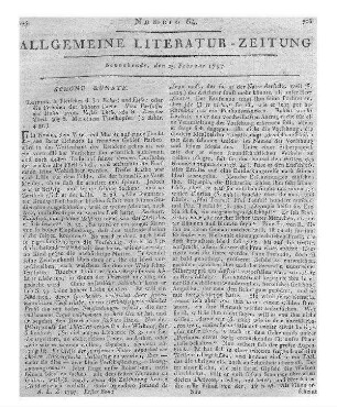 [Sintenis, C. F.]: Robert und Elise, oder die Freuden der höheren Liebe. T. 1-2. Vom Verf. des Hallo. Leipzig: Fleischer 1796