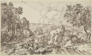 Felsige Gebirgslandschaft