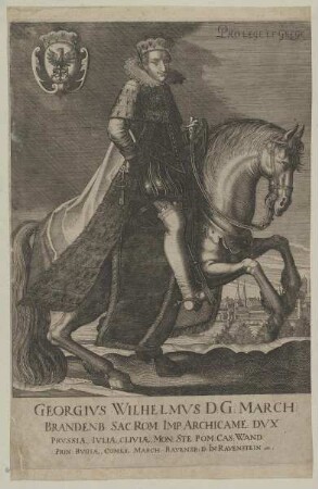 Bildnis des Georgivs Wilhelmvs, March: Brandenb: