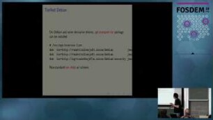 Package management over Tor