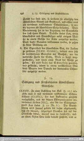 §. 73. Sättigung und Krystallisation schwefelsaurer Mittelsalze