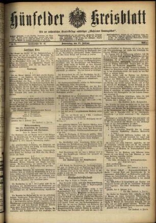 Ausgabe vom Donnerstag, den 10. Februar 1916.