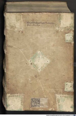 Engelscalci sermonum super euangelia par aestiualis et hiemalis - BSB Clm 18320