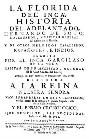 La Florida del'Inca