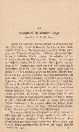 161-175 Randglossen zur biblischen Frage