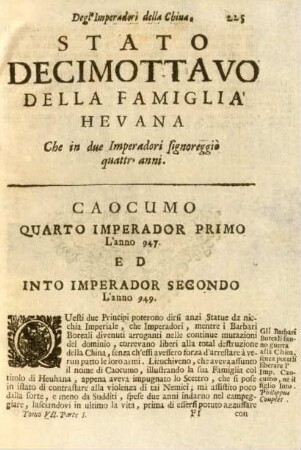 Stato Decimottavo Della Famiglia Hevana ...