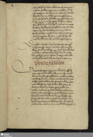 Von der justitien