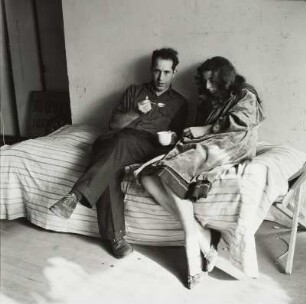 Der Fotograf Robert Frank und seine Frau Mary, geborene Lockspeiser