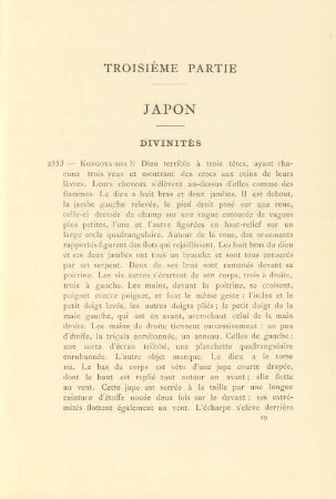 Troisième partie. Japon