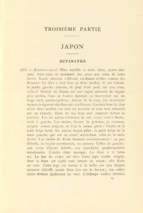 Troisième partie. Japon