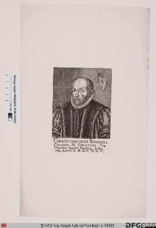 Bildnis Christoph III. Scheurl (von Defersdorf)