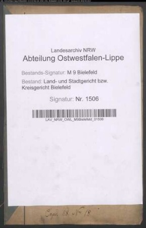 Sonstige: Gülker, Franz Henrich: