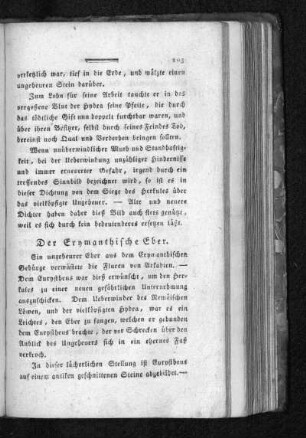 Der Erymanthische Eber