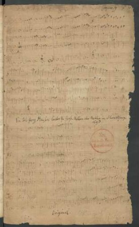Drei schöne Ding' sind; V (4), Coro, orch, bc; F-Dur