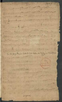 Drei schöne Ding' sind; V (4), Coro, orch, bc; F-Dur