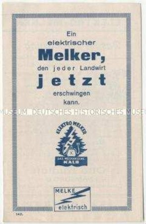 Melkmaschinen der Firma Pine Tree Milker