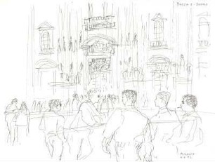 Milano Piazza Duomo