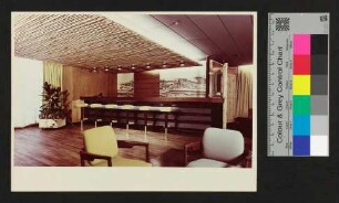 Foto der "Jerusalem" von der Inneneinrichtung, wie Bar, Restaurant, Treppenhaus, Kabinen sowie Maschinenraum