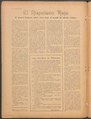 Los suicidios de Páncreas
