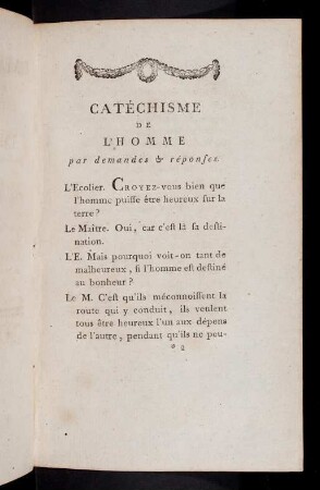 3-11, LEcolier. Croyez-vous bien que l´homme ...