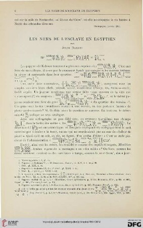 29: Les noms de l'esclave en égyptien, [4]