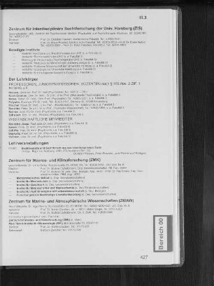 Zentrum für Interdisziplinäre Suchtforschung der Univ. Hamburg (ZIS)