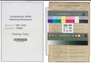 Entnazifizierung Franz Doering , geb. 22.09.1896 (Maschinenbauingenieur)