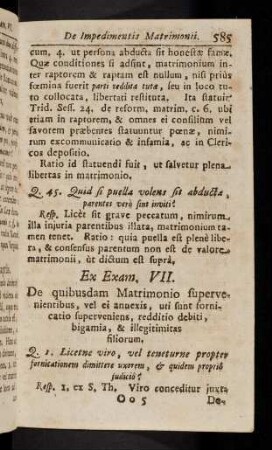 585-599, Ex Exam. VII.