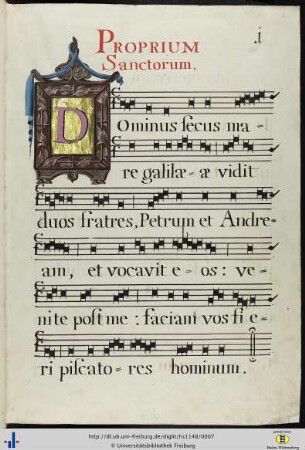 [3r - 39v] Proprium sanctorum.