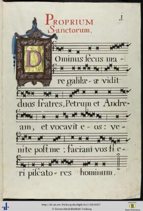 [3r - 39v] Proprium sanctorum.