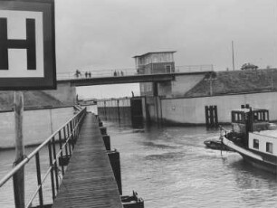 Schleuse Schlüsselburg/Weser