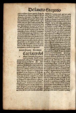 De sancto Gregorio Ser. XXX