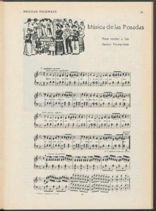 Música de las Posadas : Para recibir a los Santos Peregrinos