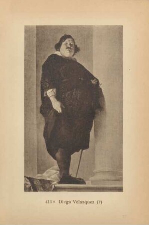 Diego Velazquez (?). Bildnis des italienischen Feldhauptmanns Alessandro del Borro. 413 A