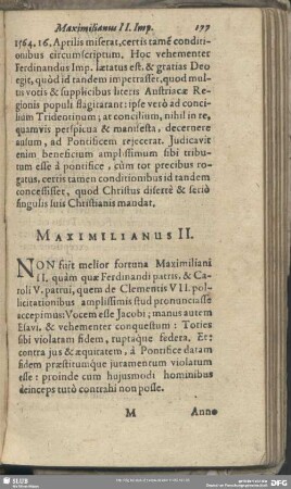 Maximilianus II.