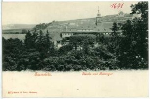 Seußlitz. Rittergut und Kirche
