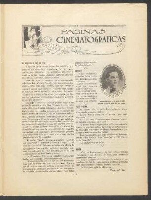 Páginas cinematográficas