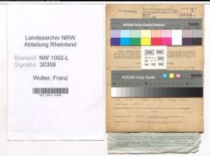 Entnazifizierung Franz Wolter , geb. 23.06.1893 (Justizangest.)