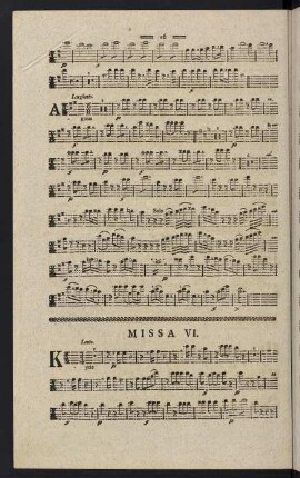 16-20, Missa VI.