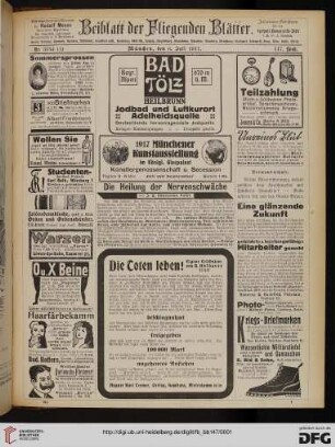 147: Beiblatt der Fliegenden Blätter