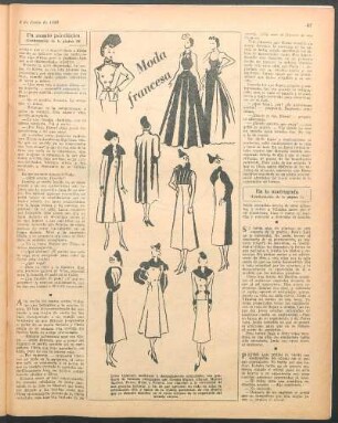 Moda francesa [Dibujos]