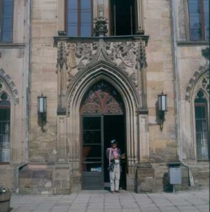 Reinhardsbrunn. Schloßportal