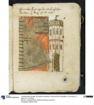 Schneidermusterbuch: Käysserliche Freyhaitten d schneyder [...]