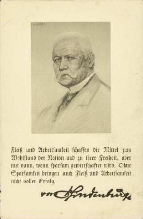 Fleiß und Arbeitsamkeit schaffen die Mittel [...]