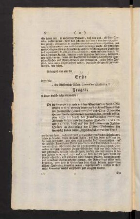 2-24, Erste Frage