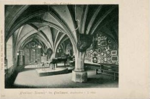 "Pauliner-Zimmer" im Paulinum, abgebrochen i. J. 1894 [Das alte Leipzig239]