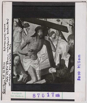 Geertgen tot St. Jans: Schmerzenmann. Utrecht, Erzbischöfliches Museum