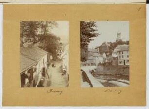 Freusburg Dillenburg: Ansichten (aus: Skizzen- und Fotoalbum 23)