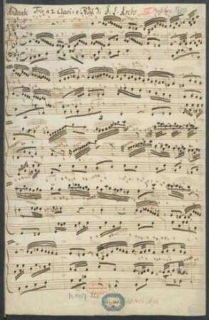 Trios; org; c-Moll; Krebs-WV 437